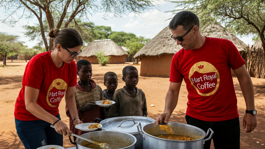 Brewing Hope Across Borders: How Hart Royal Coffee Has Helped Less Fortunate Kids In A Rural Village In Kenya.